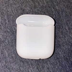 White AirPod case